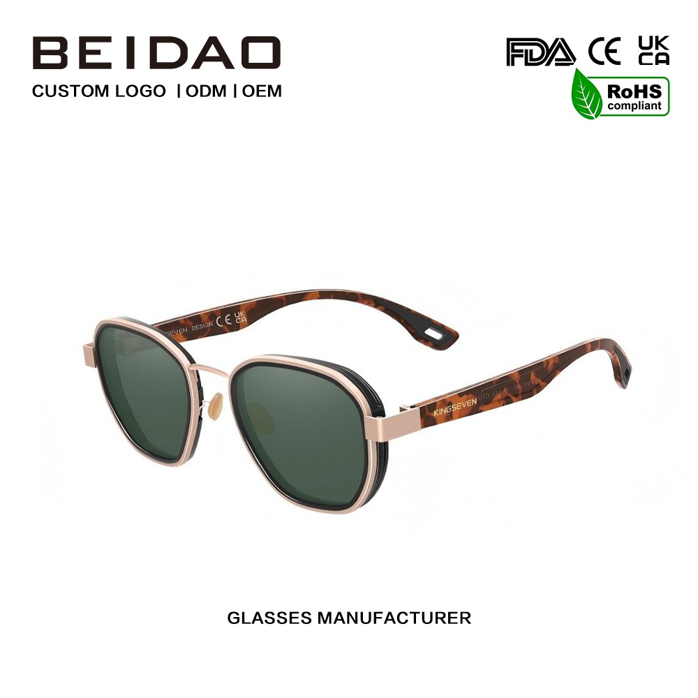 Klassikalised peegeldavad alumiiniumist polariseeritud päikeseprillid